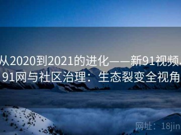 从2020到2021的进化——新91视频、91网与社区治理：生态裂变全视角