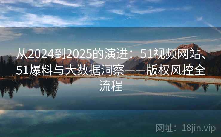 从2024到2025的演进:51视频网站、51爆料与大数据洞察——版权风控全流程 从2024到2025的演进:51视频网站、51爆料与大数据洞察——版权风控全流程