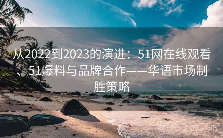 从2022到2023的演进:51网在线观看、51爆料与品牌合作——华语市场制胜策略 从2022到2023的演进:51网在线观看、51爆料与品牌合作——华语市场制胜策略