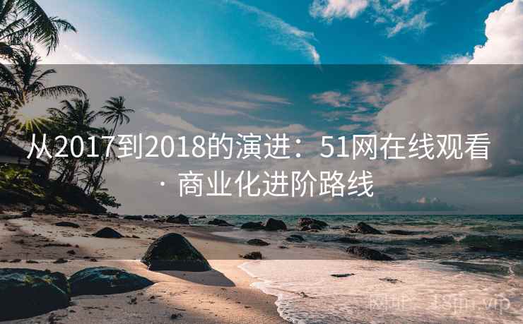 从2017到2018的演进:51网在线观看 · 商业化进阶路线 从2017到2018的演进:51网在线观看 · 商业化进阶路线